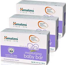 Himalaya Moisturizing Baby Bar, Mild and Moisturizing Bar Soap for Baby, 4.41 oz