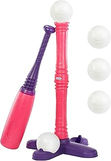 Little Tikes T-Ball Set, Pink, 5 Balls, for Toddlers Ages 18+ Months – Amazon Exclusive