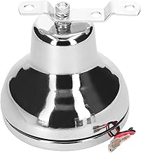 LANRU Electric Bell for Car 12 V 110dB Electric Bell Loud Safety Alarm Horn Internal Strike Stainless Steel Emergency Alarm Bell for Car Vehicle Motorcycle Marine Boat